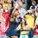 Serena Williams leaves the court after her defeat in the women’s singles third-round match on day 4 of the Rio de Janeiro Olympic Games at the Olympic Tennis Centre on Aug. 9, 2016.
William Volcov/Brazil Photo Press/LatinContent/Getty Images